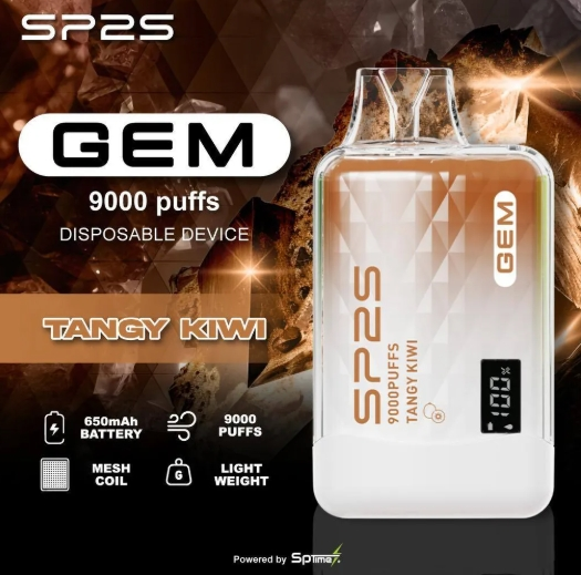 SP2S GEM 9000口一次性電子煙|智能顯示・極致續航・奢華設計:圖片 7