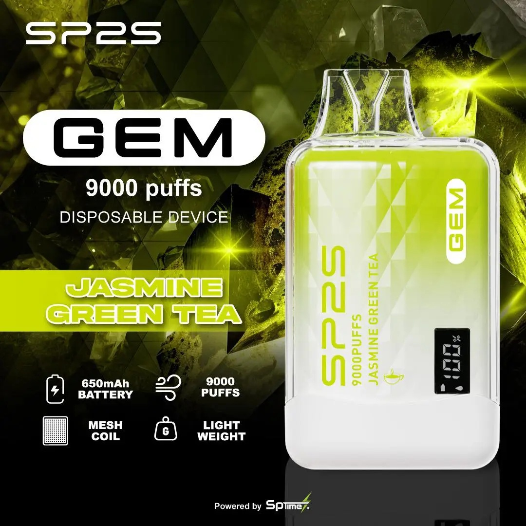 SP2S GEM 9000口一次性電子煙|智能顯示・極致續航・奢華設計:圖片 3