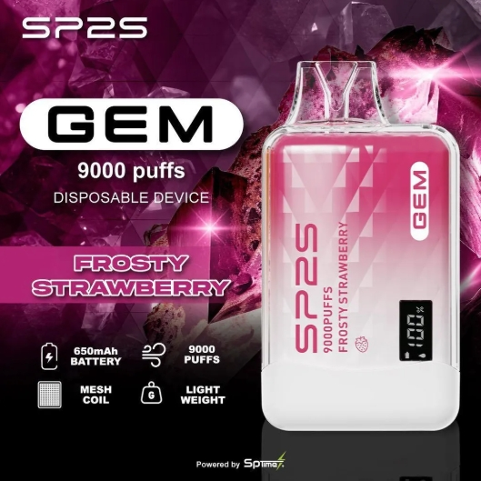 SP2S GEM 9000口一次性電子煙|智能顯示・極致續航・奢華設計:圖片 10