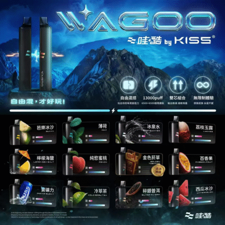 WAGOO 哇酷 6500口|獨家雙芯混搭|3種模式切換|秒發